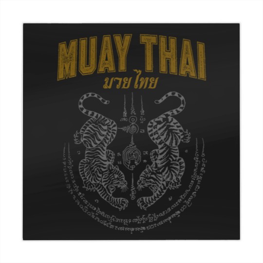 Discover twin tiger sak yant muay thai Mahjong Mats