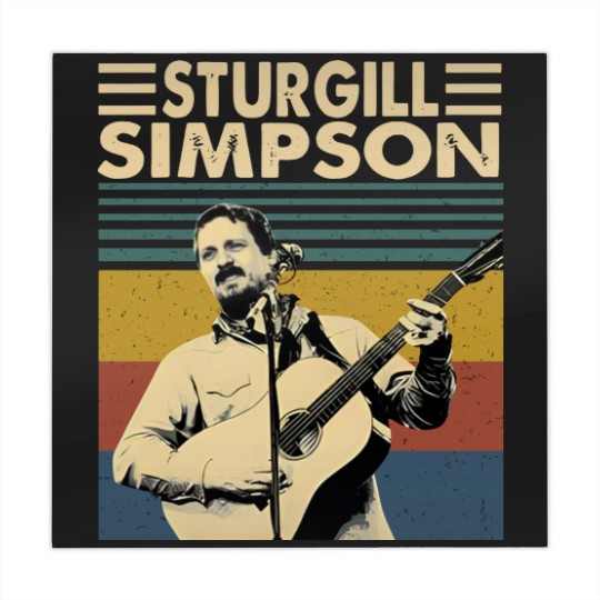 Discover Sturgill Simpson Retro Vintage Unisex Mahjong Mats, Sturgill Simpson Music Mahjong Mats