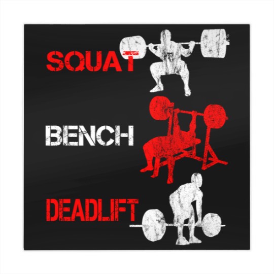 Discover Squat Bench Deadlift Mahjong Mats