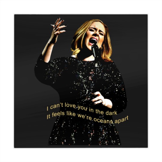 Discover Adele Concert Love In The Dark Mahjong Mats