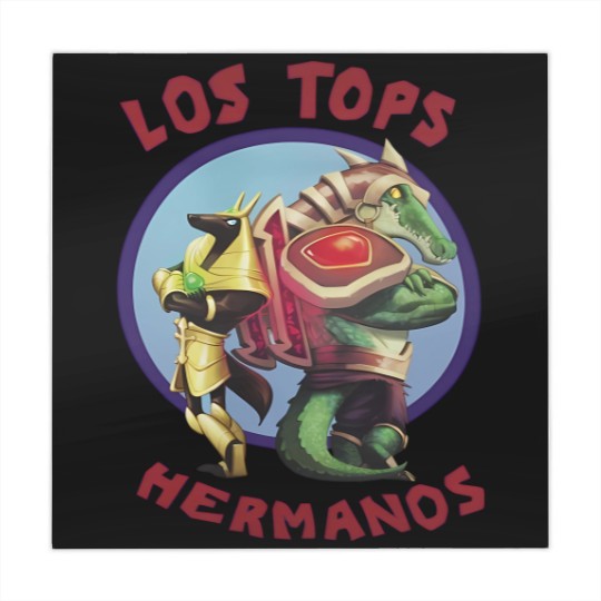 Discover League of Legends Mahjong Mats Tops Hermanos - Nasus and Renekton League of Legends Mahjong Mats