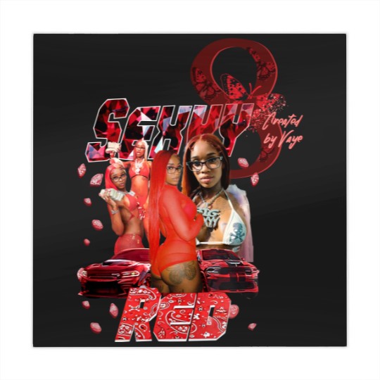 Discover Vintage Sexyy Red Mahjong Mats, Sexyy Red Mahjong Mats, Retro Sexyy Red Mahjong Mats For Fans