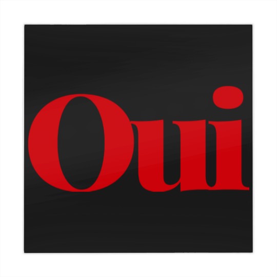 Discover Oui Mahjong Mats, French slogan Mahjong Mats, cute yes Mahjong Mats