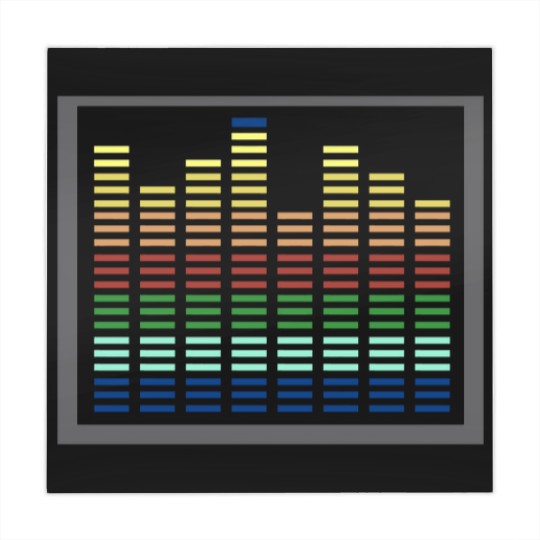 Discover Qualizer-El-Lit-Glowing-Sound-Activated-Gradient-Equalizer Mahjong Mats