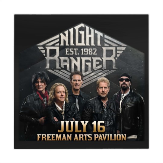 Discover New Night Ranger 2024 Tour Short Sleeve Gift For Fan Mahjong Mats