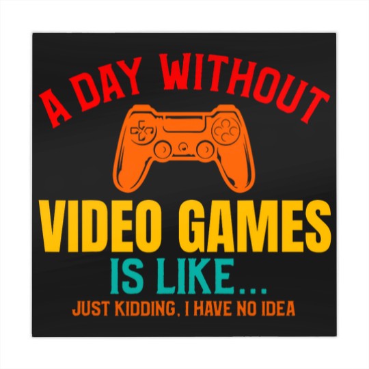 Discover A DAY WITHOUT VIDEO GAMES IS LIKE, Funny Gaming Gamer Mahjong Mats