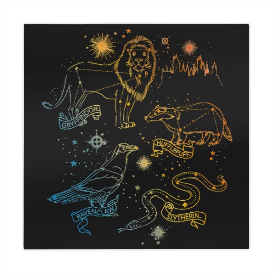 Discover Rainbow HOGWARTS™ Houses Constellations Mahjong Mats