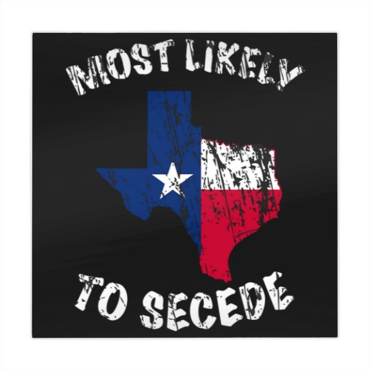 Discover Most likely to secede Texas State Flag Mahjong Mats