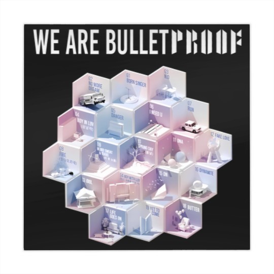 Discover BTS Inspired Proof Mahjong Mats, BTS Proof Album Track Player Mahjong Mats