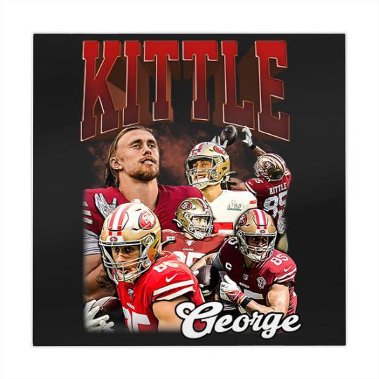 Discover Limited George Kittle Mahjong Mats professional American Football Player