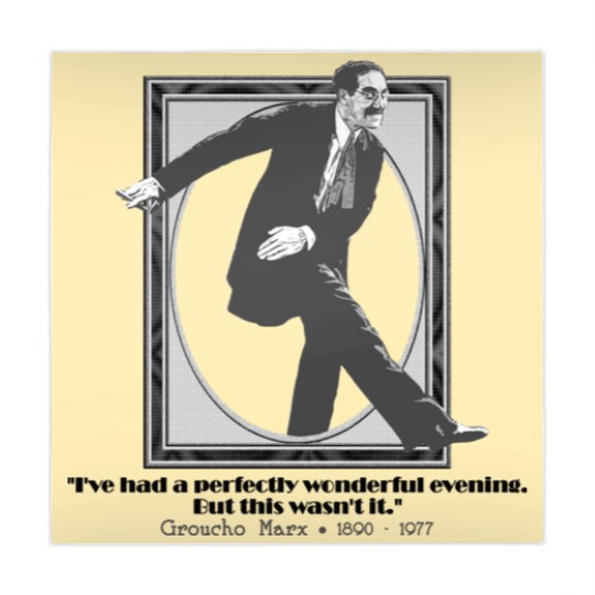 Discover Groucho Marx quote - The Marx Brothers - Groucho Marx - Mahjong Mats