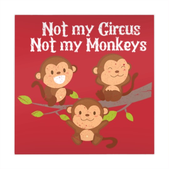 Discover Not My Circus Not My Monkeys Mahjong Mats