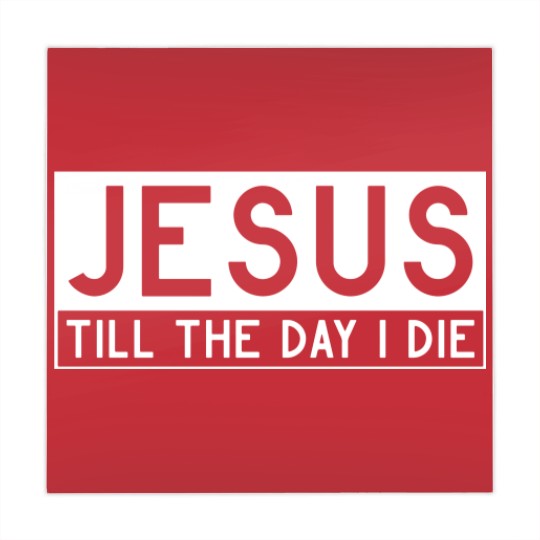 Discover Jesus till the day I die - Christian Mahjong Mats