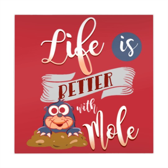 Discover Life is better with a Mole Moles Mahjong Mats