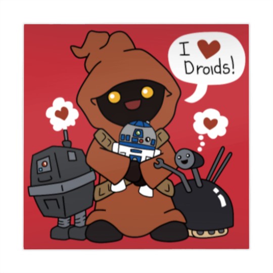 Discover Jawas Love Droids Mahjong Mats