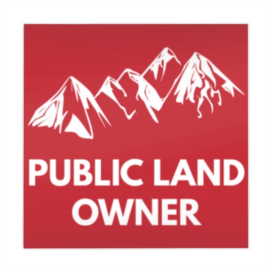 Discover Public Land Owner Best Outdoors Gift Gift Mahjong Mats Mahjong Mats
