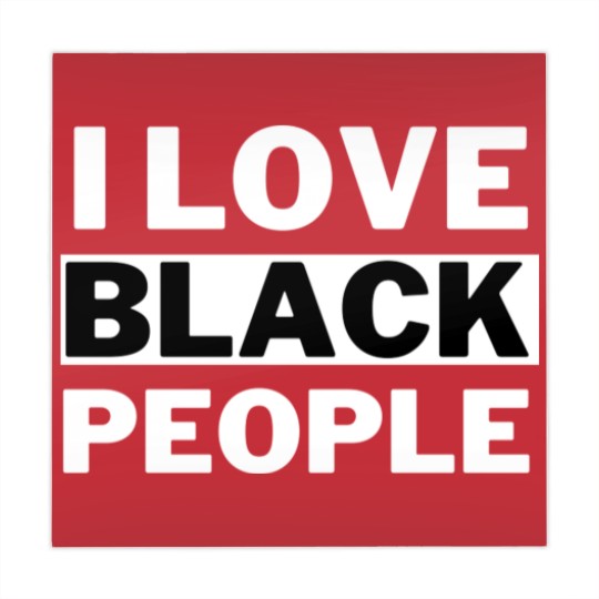 Discover I Love Black People - I Love Black People - Mahjong Mats