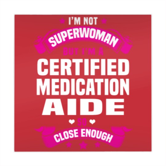 Discover Certified Medication Aide Mahjong Mats