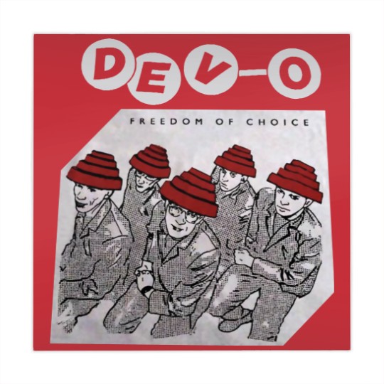 Discover Devo Band PREMIUM Mahjong Mats, Devo Freedom and Choice Mahjong Mats