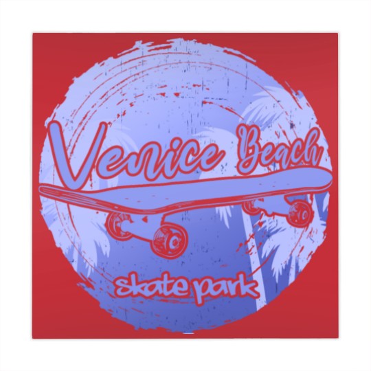Discover Venice Beach Skatepark Mahjong Mats