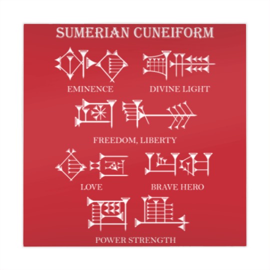 Discover Sumerian Cuneiform Mahjong Mats