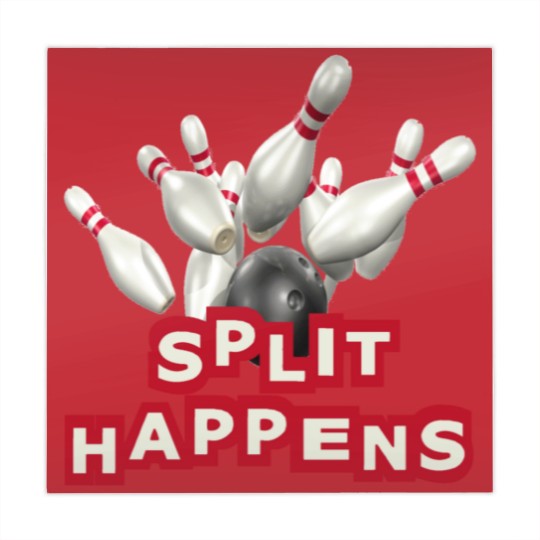 Discover Bowling Split Happens Mahjong Mats
