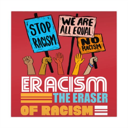 Discover Eracism the Eraser of Racism Black lives matter Mahjong Mats