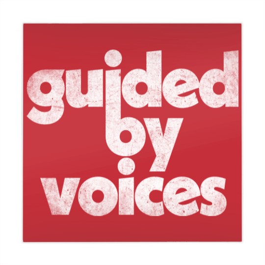 Discover Guided By Voices / Faded Style Retro Typography Design - Guided By Voices - Mahjong Mats