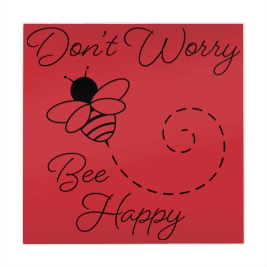 Discover Don't Worry, Bee Happy - Dont Worry Bee Happy - Mahjong Mats
