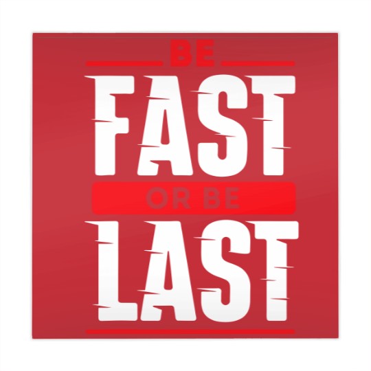 Discover Be Fast Or Be Last - Funny Drag Racer Race Car Drag Racing Mahjong Mats