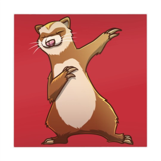 Discover Ferret Gift For Kids Men Women Dabbing Dance Hip-hop Mahjong Mats