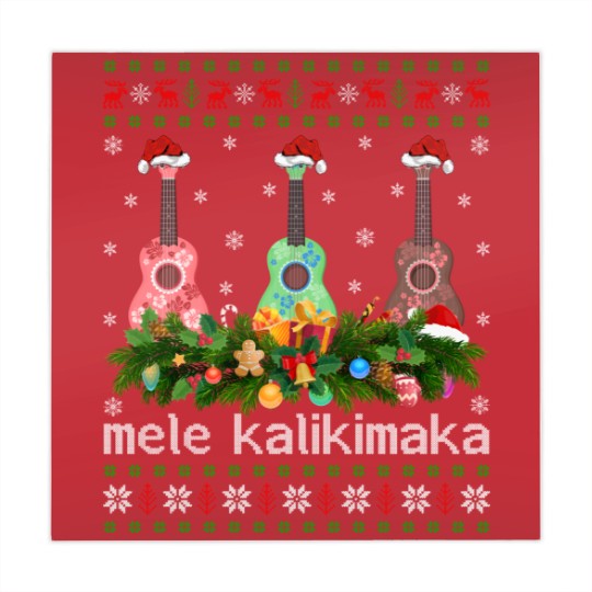 Discover Mele Kalikimaka Ukulele Guitar  Mahjong Mats