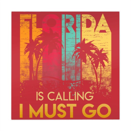 Discover Florida Strong Men's Mahjong Mats Florida Is Calling I Must Go