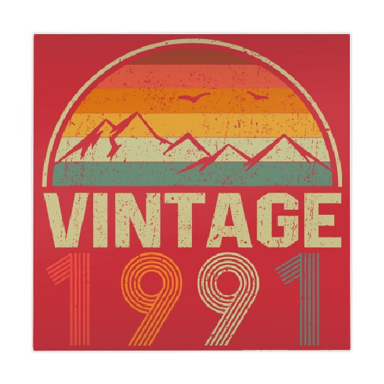 Discover Classic 30th Birthday Gift Idea Vintage 1991 Mahjong Mats
