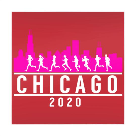 Discover Chicago Skyline Runners Mahjong Mats