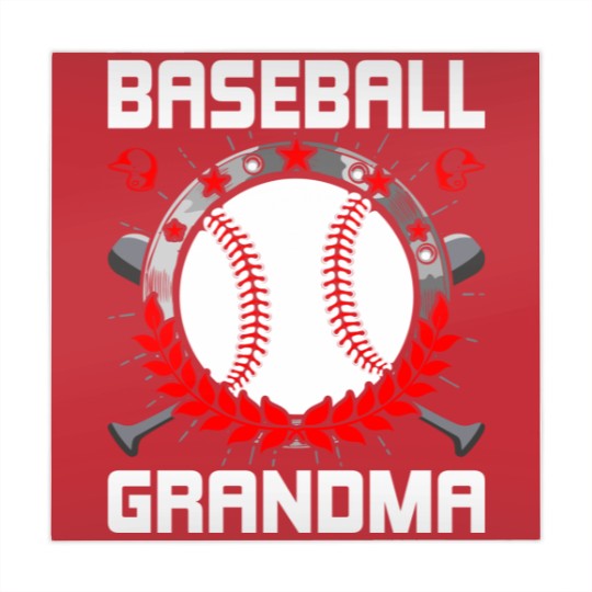 Discover Baseball Grandma Baseball Lover Mahjong Mats