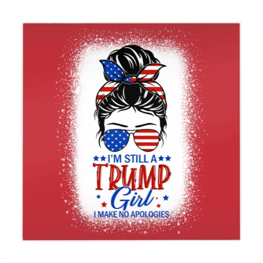Discover I'm Still A Trump Girl I Make No Apologies Trump 2024 Women Mahjong Mats