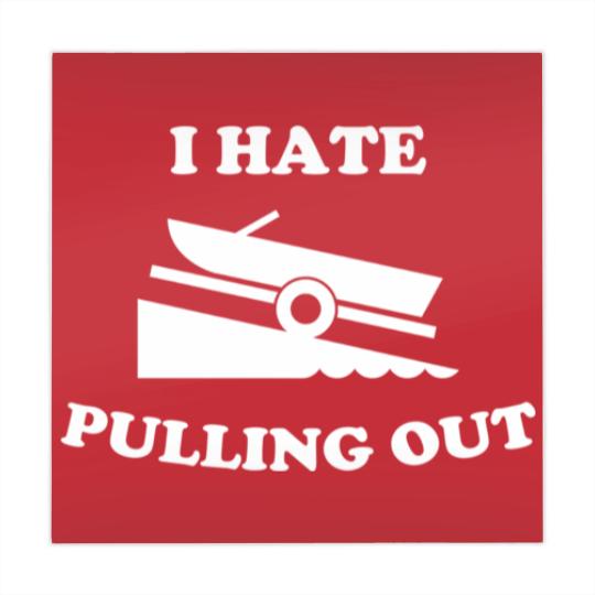 Discover I Hate Pulling Out Fishing Boating Launch Mahjong Mats