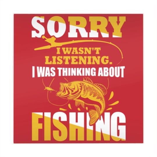 Discover Sorry I Wasn't Listening I Was Thinking About Fishing Mahjong Mats