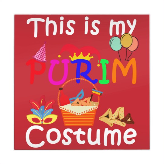Discover This Is My Purim Costume Jewish Mahjong Mats