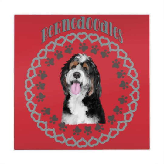 Discover Bernedoodles dog breed - Bernedoodle Dog - Mahjong Mats