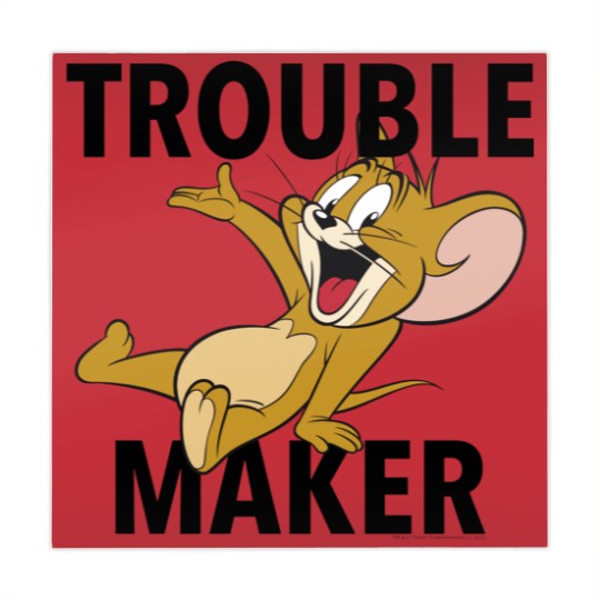 Discover Tom And Jerry Mahjong Mats Trouble Maker Portrait