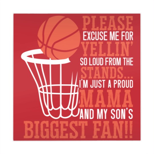 Discover Basketball Mama Player Hoop Junkie Mothers Day Mom Mahjong Mats
