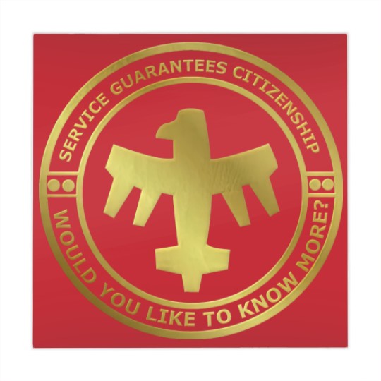 Discover Service Guarantees Citizenship. - Starship Troopers - Mahjong Mats