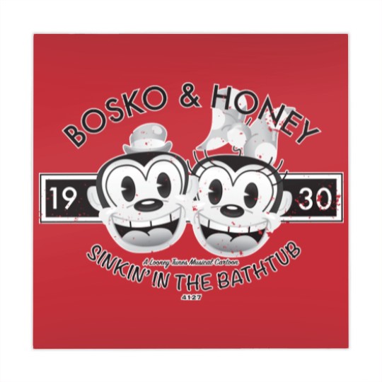 Discover Bosko & Honey - Looney - Mahjong Mats