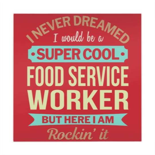 Discover Food Service Worker Gift Funny Appreciation Mahjong Mats