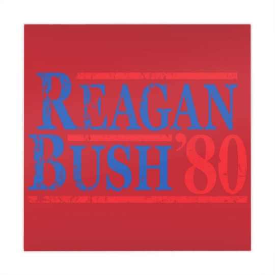 Discover Vintage Ronald Reagan George Bush 1980 Mahjong Mats