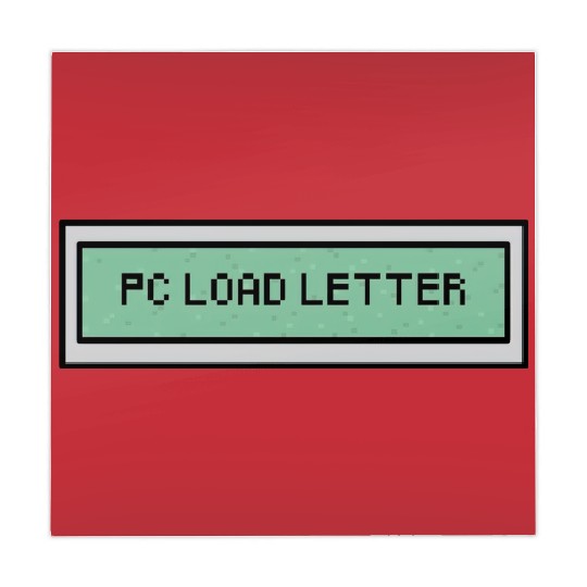 Discover PC Load Letter - Office Space - Mahjong Mats
