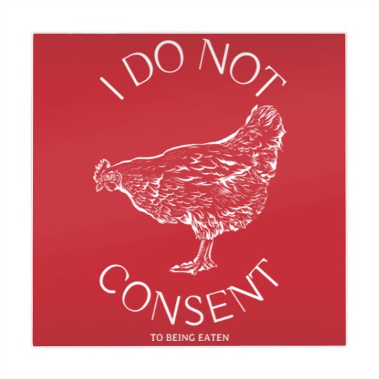 Discover I Do Not Consent to Being Eaten - Vegan - Mahjong Mats