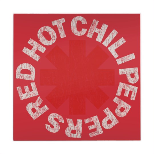 Discover Red Hot Chili Peppers Distressed Logo Rock Mahjong Mats Mahjong Mats